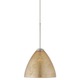 XP Mia Pendant - Satin Nickel / Gold Foil