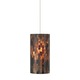 Freejack Playa Pendant - Satin Nickel / Brown