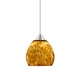 XP Tay Tay Pendant - Satin Nickel / Amber Cloud XP Tay Tay Pendant - Satin Nickel / Amber Cloud