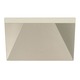 Genna Square 3.5 Inch Wall Wash Housing and Trim - Satin Aluminum Genna Square 3.5 Inch Wall Wash Housing and Trim - Satin Aluminum /