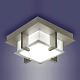 Elf 7 Ceiling Flush Mount - Satin Nickel / Opal Elf 7 Ceiling Flush Mount - Satin Nickel / Opal