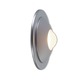 Ledra Orbi LED Wall Sconce - Matte Chrome / White Ledra Orbi LED Wall Sconce - Matte Chrome / White
