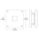 4X4 Wall / Ceiling Mount -  / 