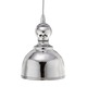 St Charles Pendant - White / Mercury St Charles Pendant - White / Mercury