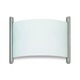 Strap Wall Sconce - Satin Nickel / White Strap Wall Sconce - Satin Nickel / White