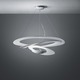Pirce Suspension - Stainless Steel / White Pirce Suspension - Stainless Steel / White