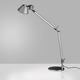 Tolomeo Classic Desk Lamp with Base - Aluminum / Aluminum
