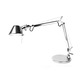 Tolomeo Micro Table Lamp with Base - Aluminum / Polished Chrome Tolomeo Micro Table Lamp with Base - Aluminum / Polished Chrome