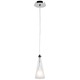 Icicle Pendant - Chrome / Clear/Opal Icicle Pendant - Chrome / Clear/Opal