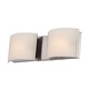 Pandora Vanity Bath Bar - Matte Satin Nickel / White Opal Pandora Vanity Bath Bar - Matte Satin Nickel / White Opal