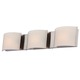 Pandora Vanity Bath Bar - Matte Satin Nickel / White Opal Pandora Vanity Bath Bar - Matte Satin Nickel / White Opal