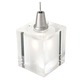 Rocks Pendant - Satin Nickel / Clear Rocks Pendant - Satin Nickel / Clear