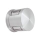 Compass Quad Exterior Wall / Ceiling Mount - Satin Aluminum Compass Quad Exterior Wall / Ceiling Mount - Satin Aluminum /