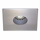 3.5 Inch Square Regressed Pinhole Trim - Brushed Nickel / 