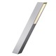 Piza Exterior Path Light - Titanium / Etched Acrylic