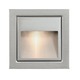Step Slave Wall Recessed - Satin Aluminum / 