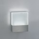 TV LED Wall Sconce - Satin Aluminum / Crystal