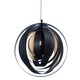 Orba Pendant - Chrome / Black Orba Pendant - Chrome / Black