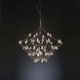 Crystal Galaxy Chandelier - Nickel / Crystal