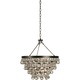 Bling Chandelier - Deep Patina Bronze / Crystal
