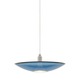 Freejack Diz Pendant - Satin Nickel / Steel Blue Freejack Diz Pendant - Satin Nickel / Steel Blue