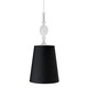 Kiev Large Pendant - Black / Black / Frost Kiev Large Pendant - Black / Black / Frost