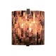 Essex Wall Sconce - Antique Bronze / Brown Shell