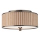 Haberdasher Ceiling Flush Mount - Oiled Bronze / Camel / White Haberdasher Ceiling Flush Mount - Oiled Bronze / Camel / White