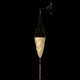 Cesendello Glass Classic Wall Mount - Brass / Gold Glass