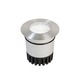 Sun3 Round 16 Degree LED Wall / Floor Recessed - Satin Aluminum / 