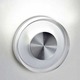 Dial LED Wall Sconce - Satin Aluminum / Acrylic