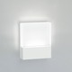 TV LED Wall Sconce - White / Crystal
