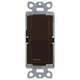 Claro Single Pole Switch - Brown / 