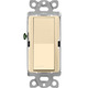 Claro Single Pole Switch - Ivory / 
