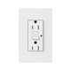 Claro 15A GFCI Tamper Resistant Receptacle - White / 