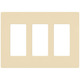 Claro 3 Gang Wall Plate Claro 3 Gang Wall Plate
