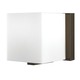 Borg Vanity Wall Sconce - Oil Rubbed Bronze / White Opal Borg Vanity Wall Sconce - Oil Rubbed Bronze / White Opal