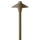 Hardy Island Ribbed Exterior Path Light - Matte Bronze / Frosted Hardy Island Ribbed Exterior Path Light - Matte Bronze / Frosted
