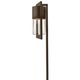 Shelter Exterior Path Light - Buckeye Bronze / Seedy Glass