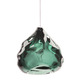 FJ Happy Kiss Pendant - Satin Nickel / Steel Grey