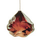 FJ Happy Kiss Pendant - Satin Nickel / Aubergine