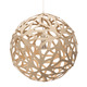 Floral Pendant - White / Natural Floral Pendant - White / Natural