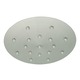 FJ 20 Inch Round 17 Port LED Canopy - Satin Nickel / 