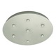 FJ 16 Inch Round 7 Port 50W Canopy - Satin Nickel FJ 16 Inch Round 7 Port 50W Canopy - Satin Nickel /