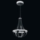 Crystal Empire 21 Inch 4000K LED Chandelier - Grizzly Black / Crystal Crystal Empire 21 Inch 4000K LED Chandelier - Grizzly Black / Crystal