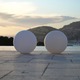 Ball LED Outdoor/Indoor Lamp - White Ball LED Outdoor/Indoor Lamp - White /