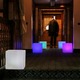 Cube LED Outdoor/Indoor Lamp - White / 