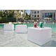 Cube 17 LED Outdoor/Indoor Lamp - White / 