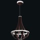 Crystal Empire 27 Inch 4000K LED Chandelier - Red Fox / Crystal Crystal Empire 27 Inch 4000K LED Chandelier - Red Fox / Crystal