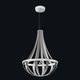 Crystal Empire 34 Inch 3000K LED Suspension - Snowshoe / Crystal Crystal Empire 34 Inch 3000K LED Suspension - Snowshoe / Crystal